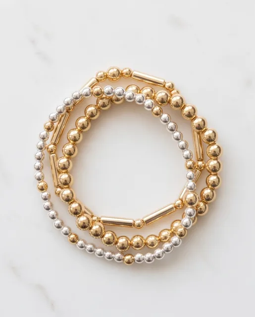 Aurelian Duet Bead Bracelet — handmade by Willow and Fox